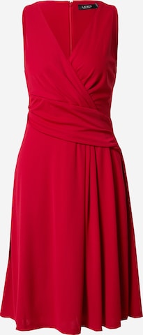 Lauren Ralph Lauren Jurk in Rood: voorkant