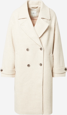 Manteau mi-saison TOM TAILOR en beige : devant