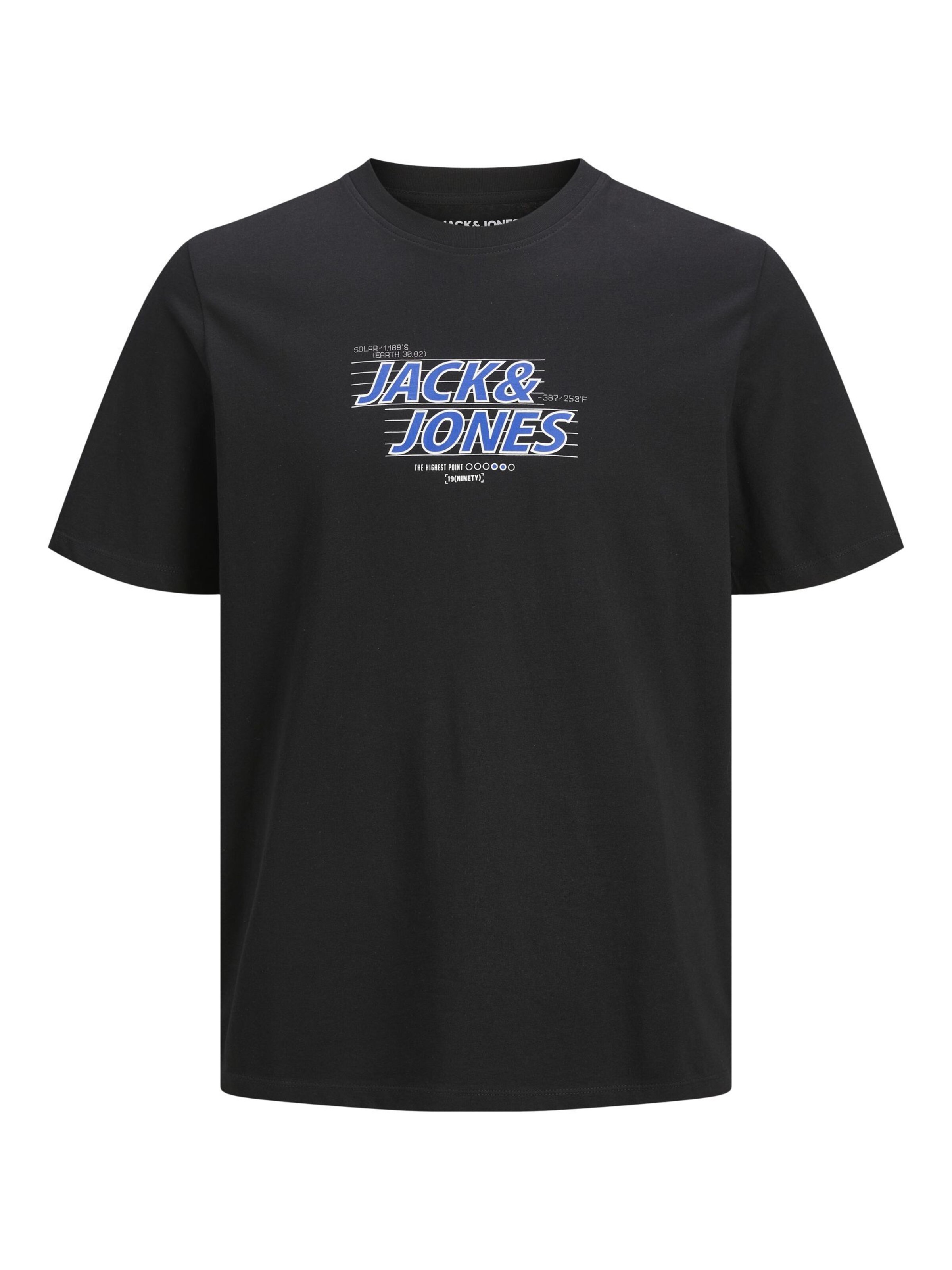 T-Shirt JACK & JONES en noir : devant