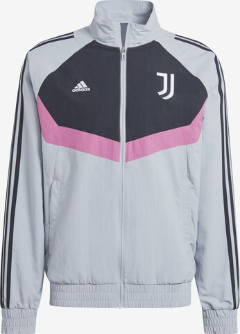 ADIDAS PERFORMANCE Training Jacket 'Juventus' in Grey: front