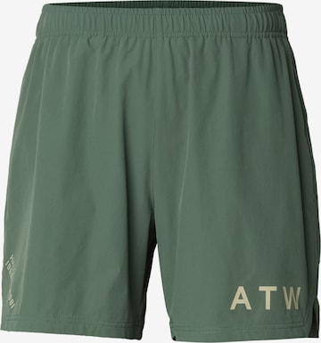 HALO Loosefit Broek in Groen: voorkant