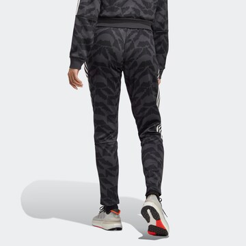 Effilé Pantalon de sport 'Tiro Suit Up Lifestyle' ADIDAS SPORTSWEAR en gris