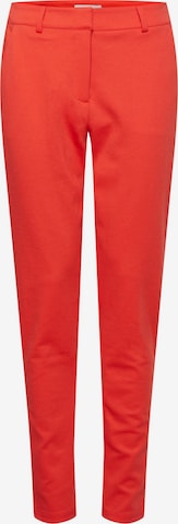 ICHI Hose 'KATE' in Rot: Vorderseite