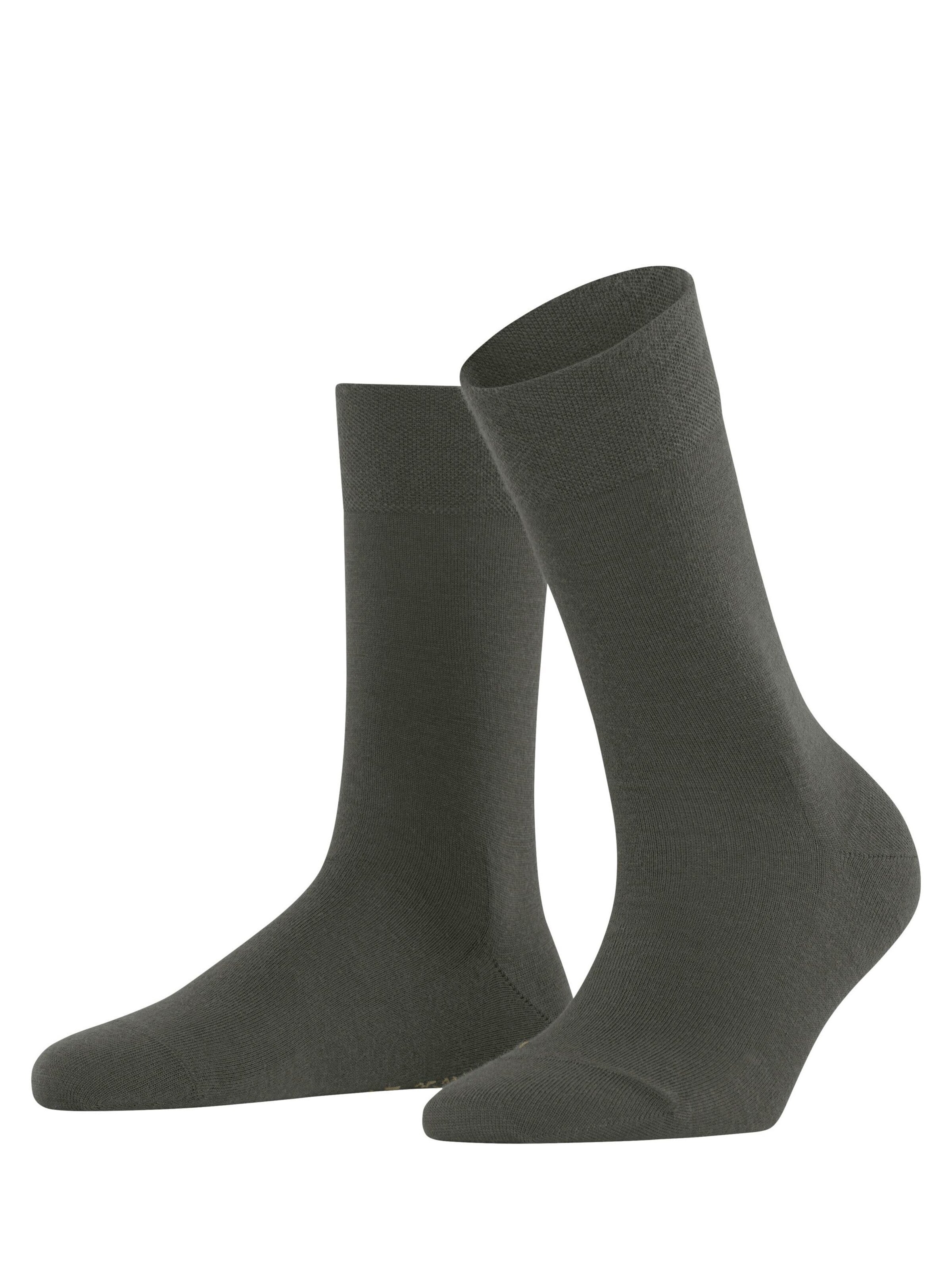 FALKE Socken 'Sensitive Berlin'‌‌‌‌ in Grün: Vorderseite