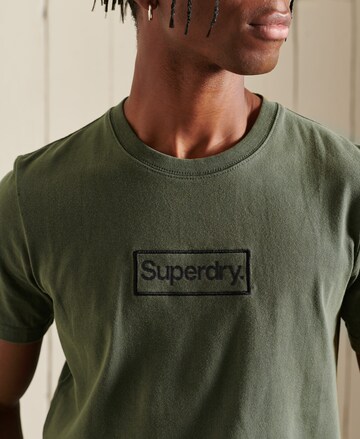 Superdry Tričko 'American Classic' – zelená