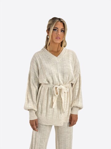 Elara Hosenanzug in Beige