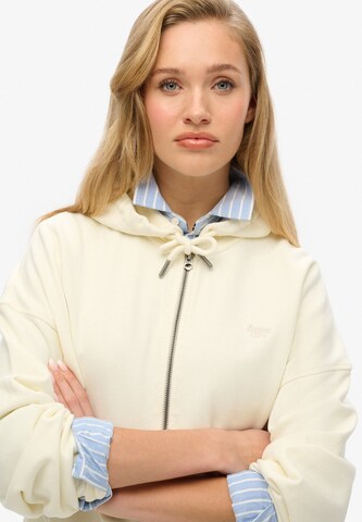 Superdry Sweat jacket 'Studios' in White