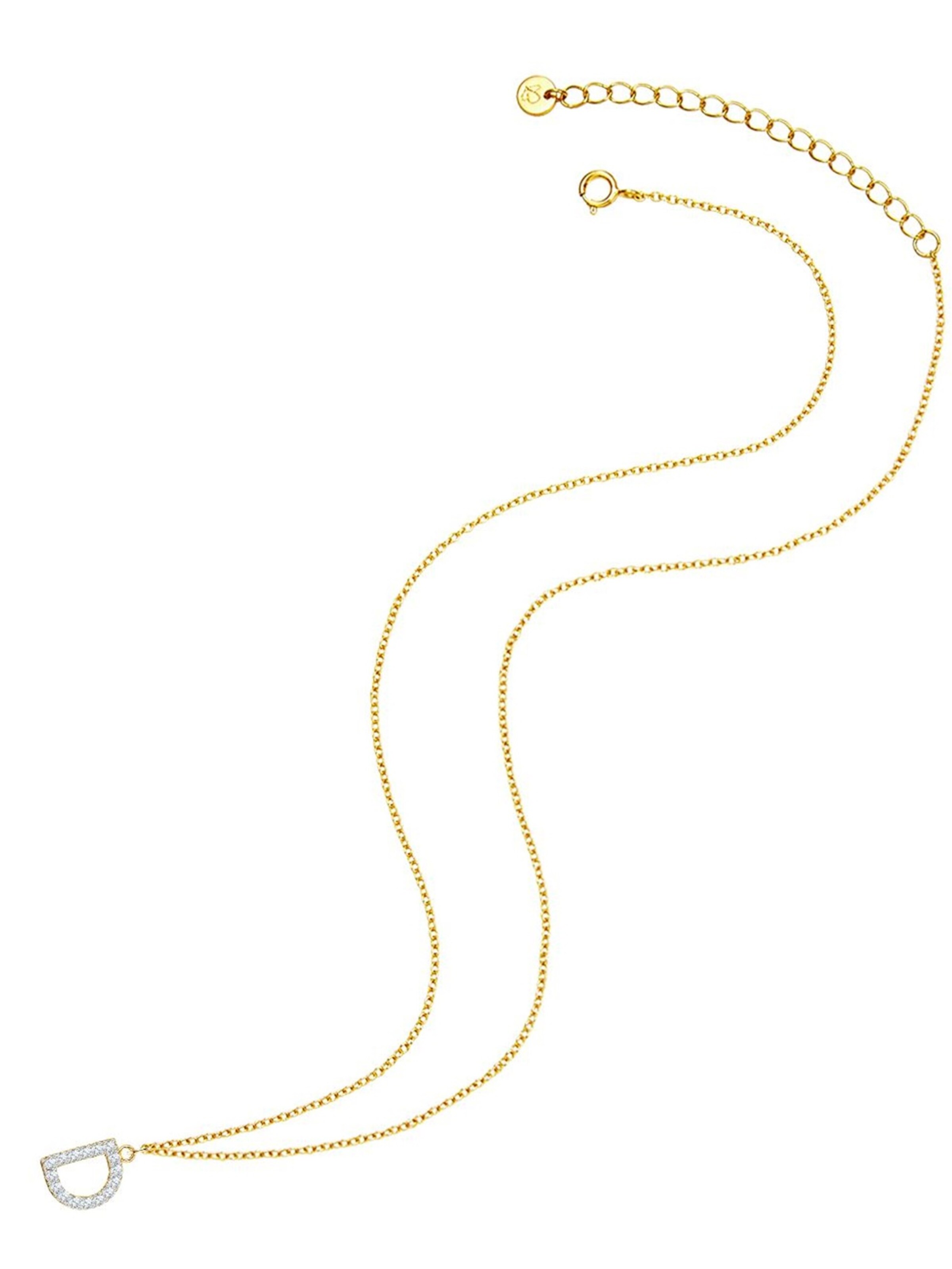 Glanzstücke München Ketting in Goud: voorkant