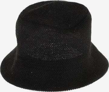 Someday Hat & Cap in One size in Black: front