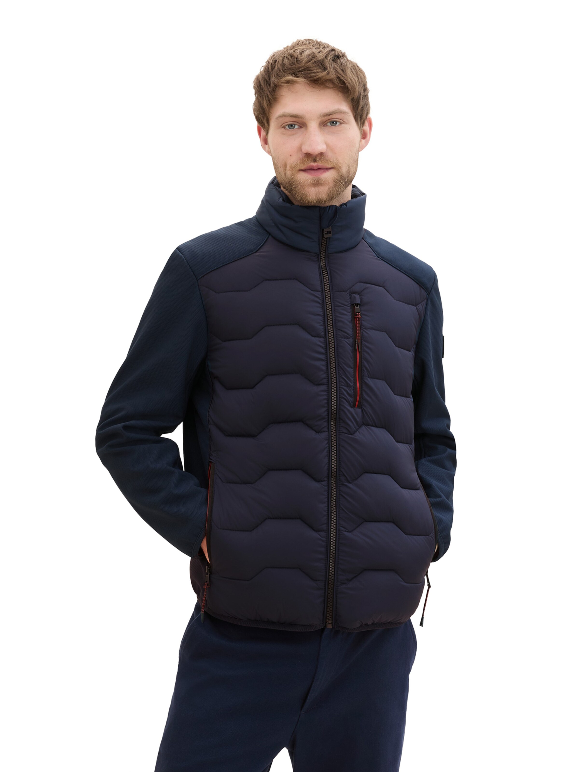 TOM TAILOR Jacke in Blau: Vorderseite