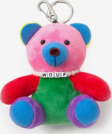 Wouf Schlüsselanhänger in Mischfarben: Vorderseite