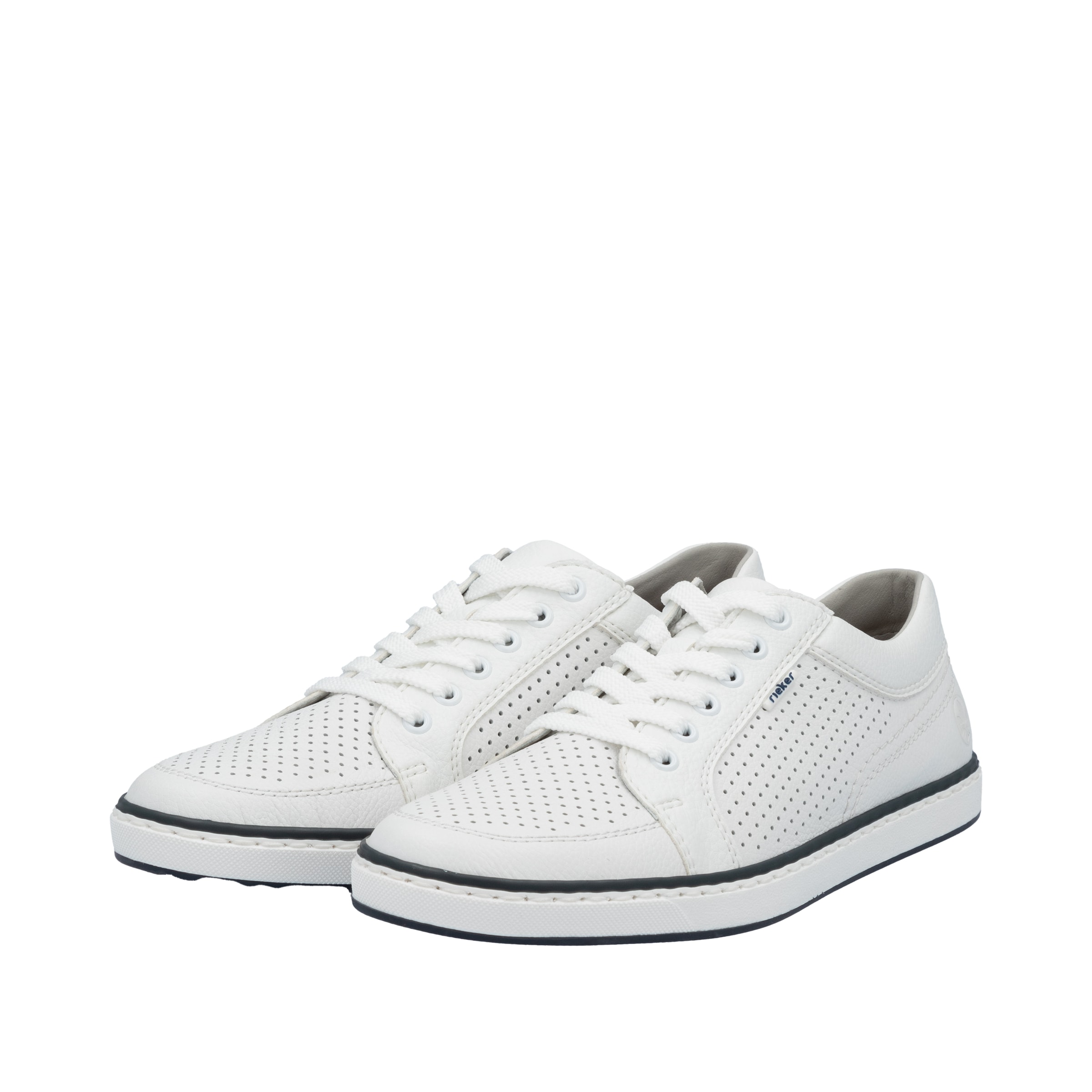 Rieker Lace-Up Shoes in White