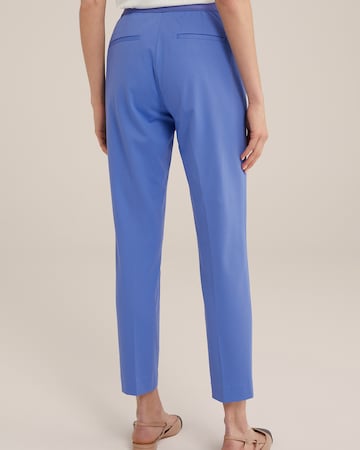 WE Fashion Slimfit Hose in Blau