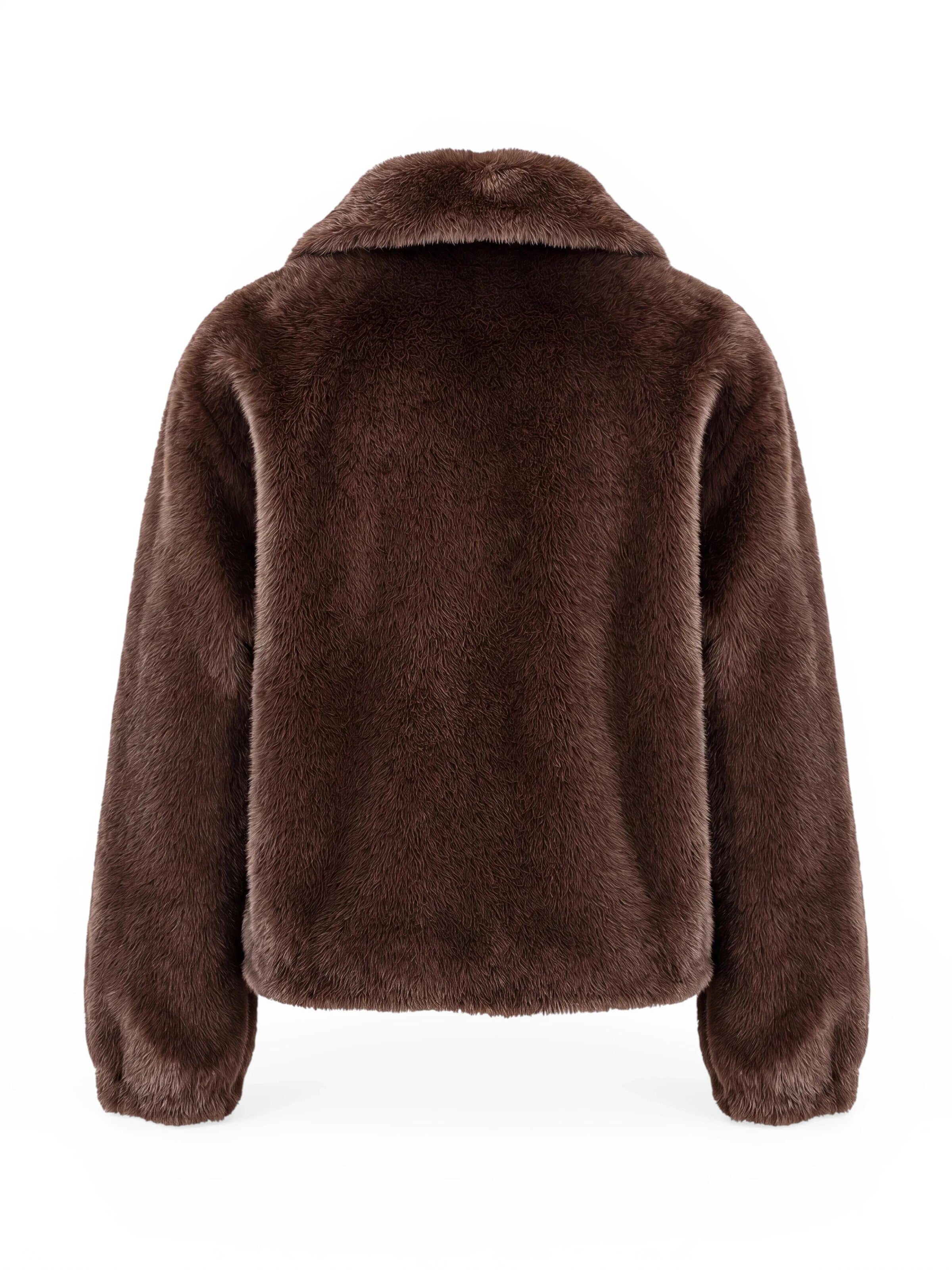 Funk since 1776 Winter Jacket 'Wendejacke' in Brown