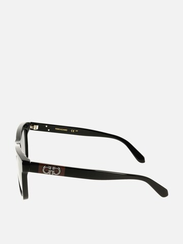 FERRAGAMO Sunglasses 'Ferragamo SF2113S Transparent sage 55/19/145 MAN Sunglasses' in Black