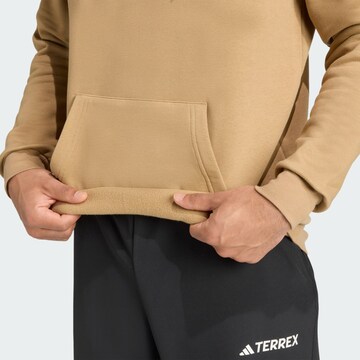 ADIDAS TERREX Sports sweatshirt in Brown