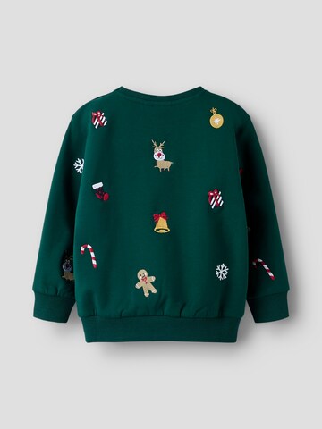 NAME IT - Sudadera 'NKMKringle' en verde