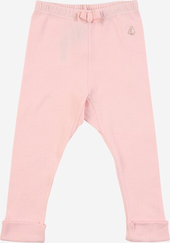 PETIT BATEAU Regular Pants 'PANTALON' in Pink: front