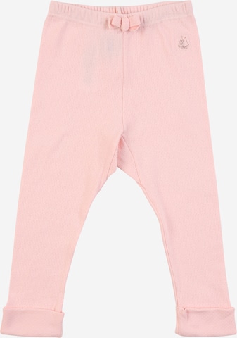 PETIT BATEAU Regular Pants 'PANTALON' in Pink: front