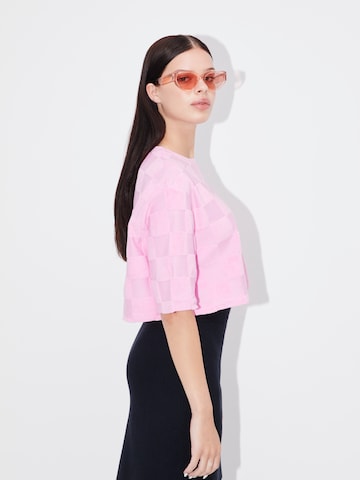 LeGer by Lena Gercke Shirt 'Heather' in Roze