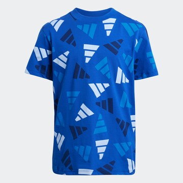 ADIDAS SPORTSWEAR Performance Shirt in Blue: front