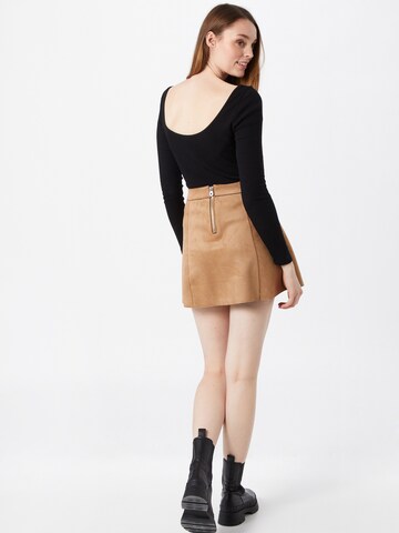 ONLY Skirt in Brown