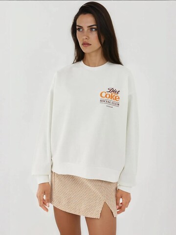 Sweat-shirt 'Sweatshirts' Hiccup en blanc