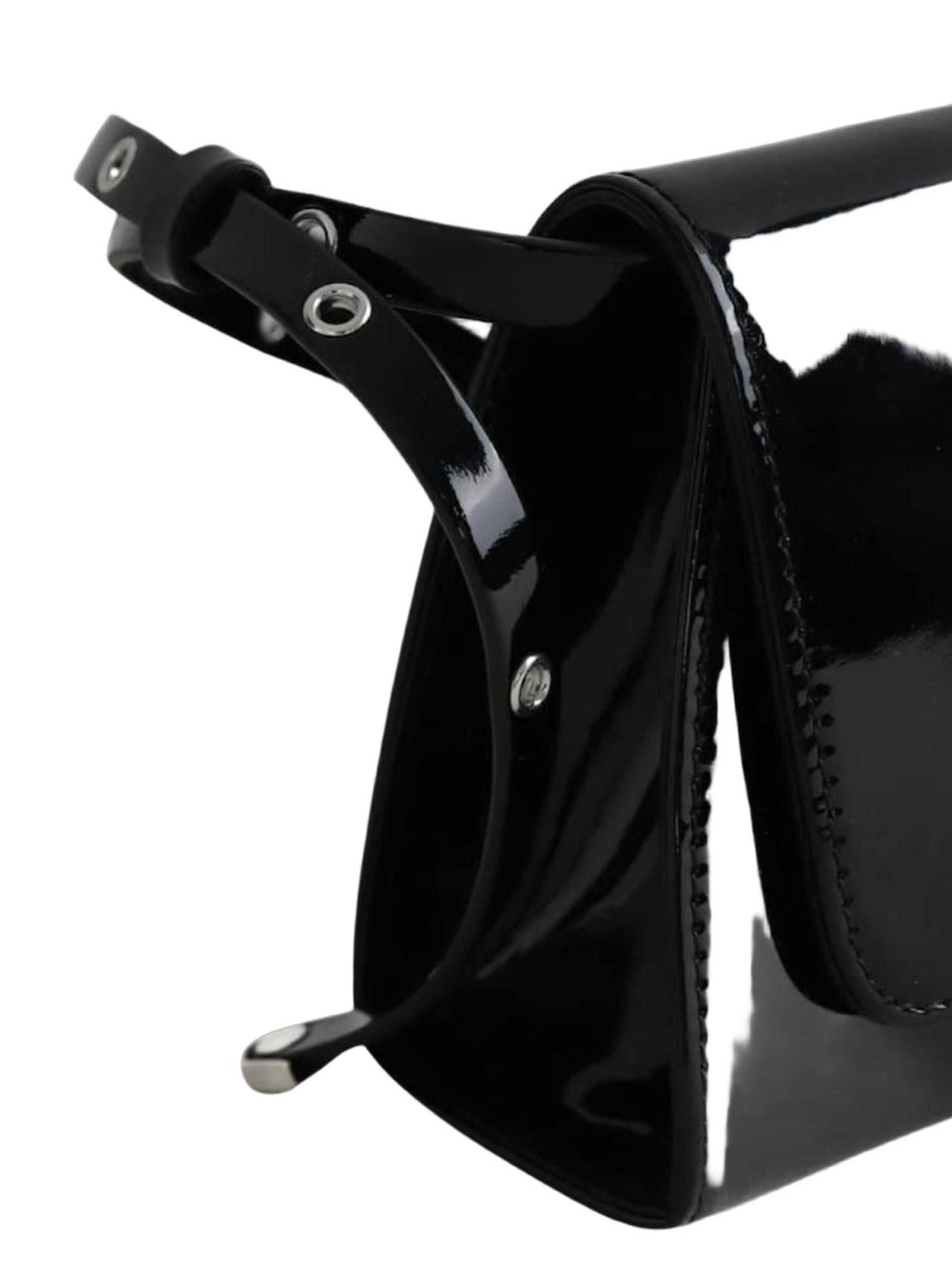 Carel Handväska 'Carel Paris Sacs À Main London - Rock Cuir Noir' i svart