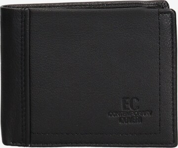 Portamonete 'Portafoglio uomo vera pelle - Coveri Collection Novaris Elite' di Coveri Collection in nero: frontale