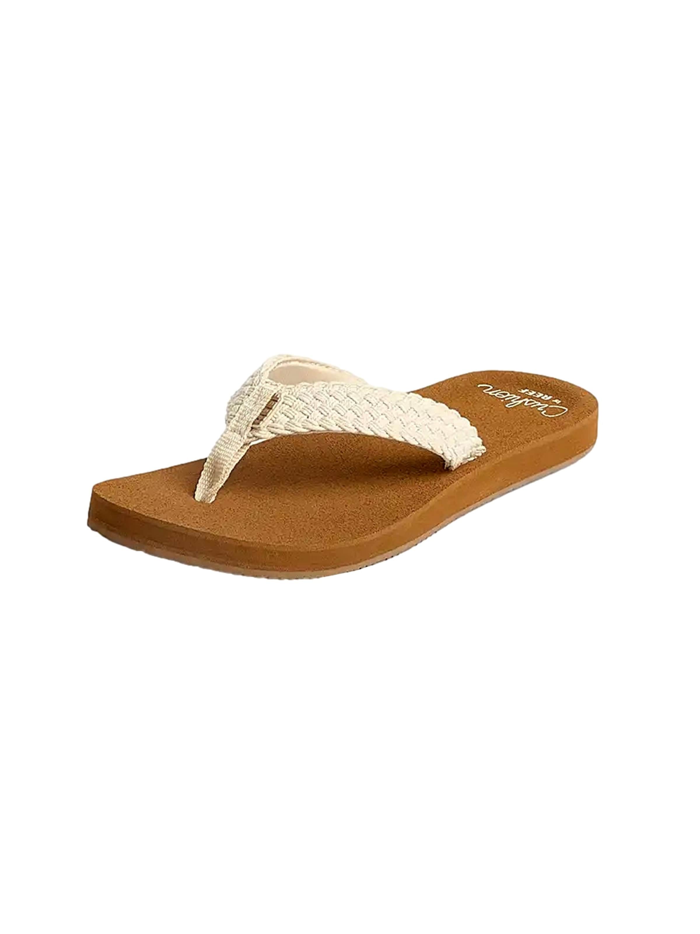 REEF Mules 'BAJA ELANA' in Brown: front