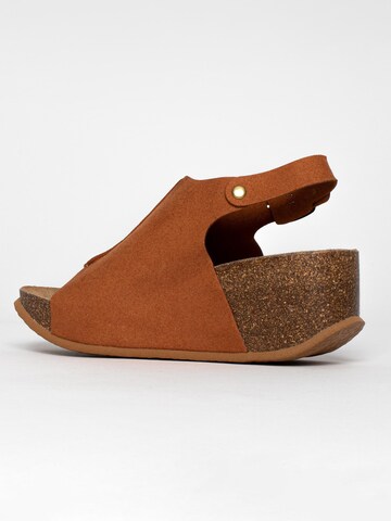 Bayton Sandal 'Cruz' i brun