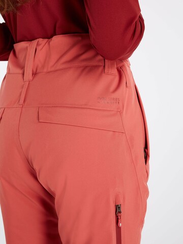 PROTEST Regular Workout Pants 'CARMACKS' in Red