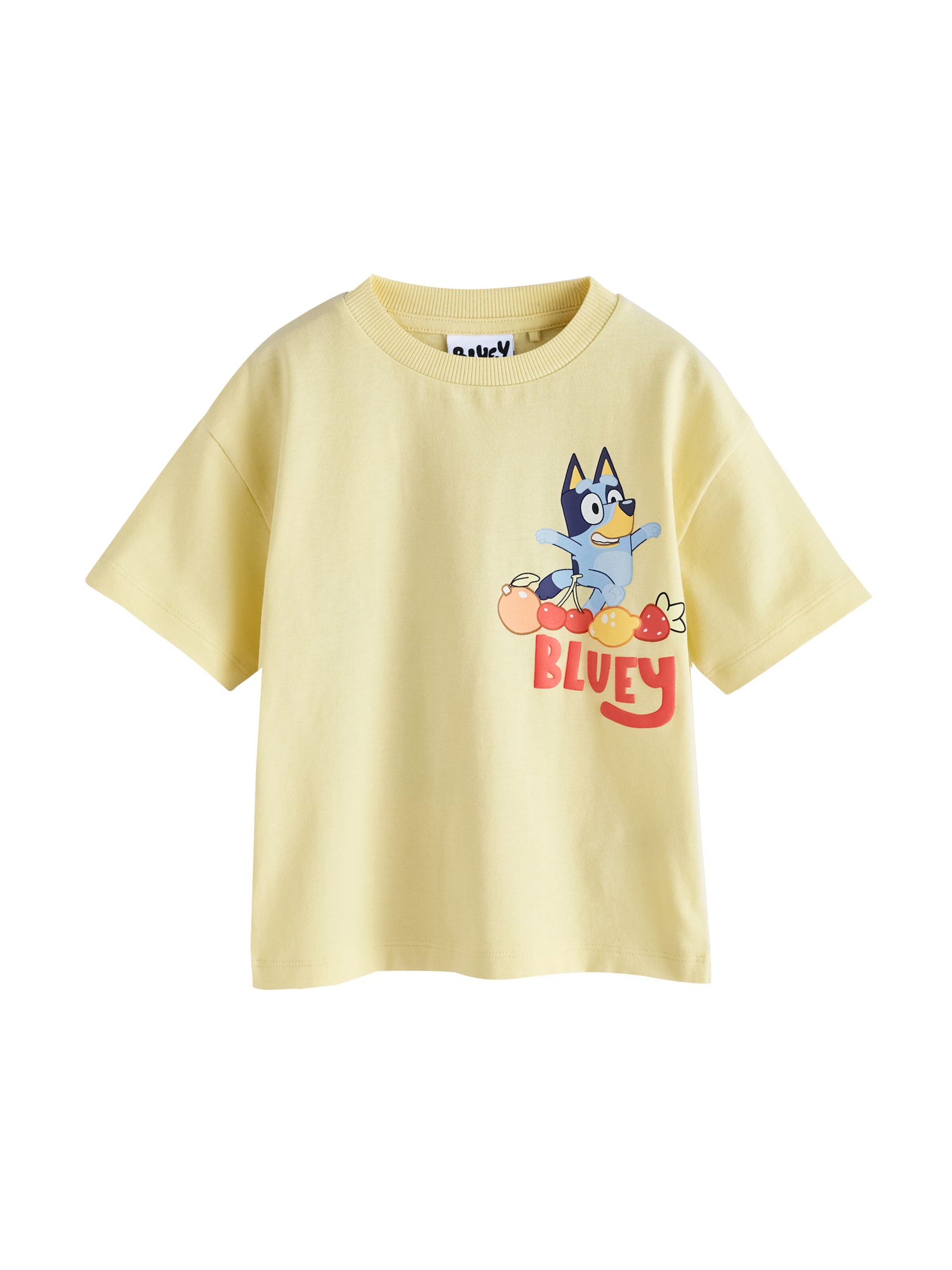 T-Shirt Next en jaune : devant