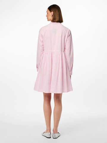 PIECES Skjortklänning 'SALLY' i rosa