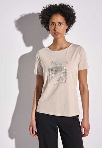 STREET ONE Shirt in Beige: front