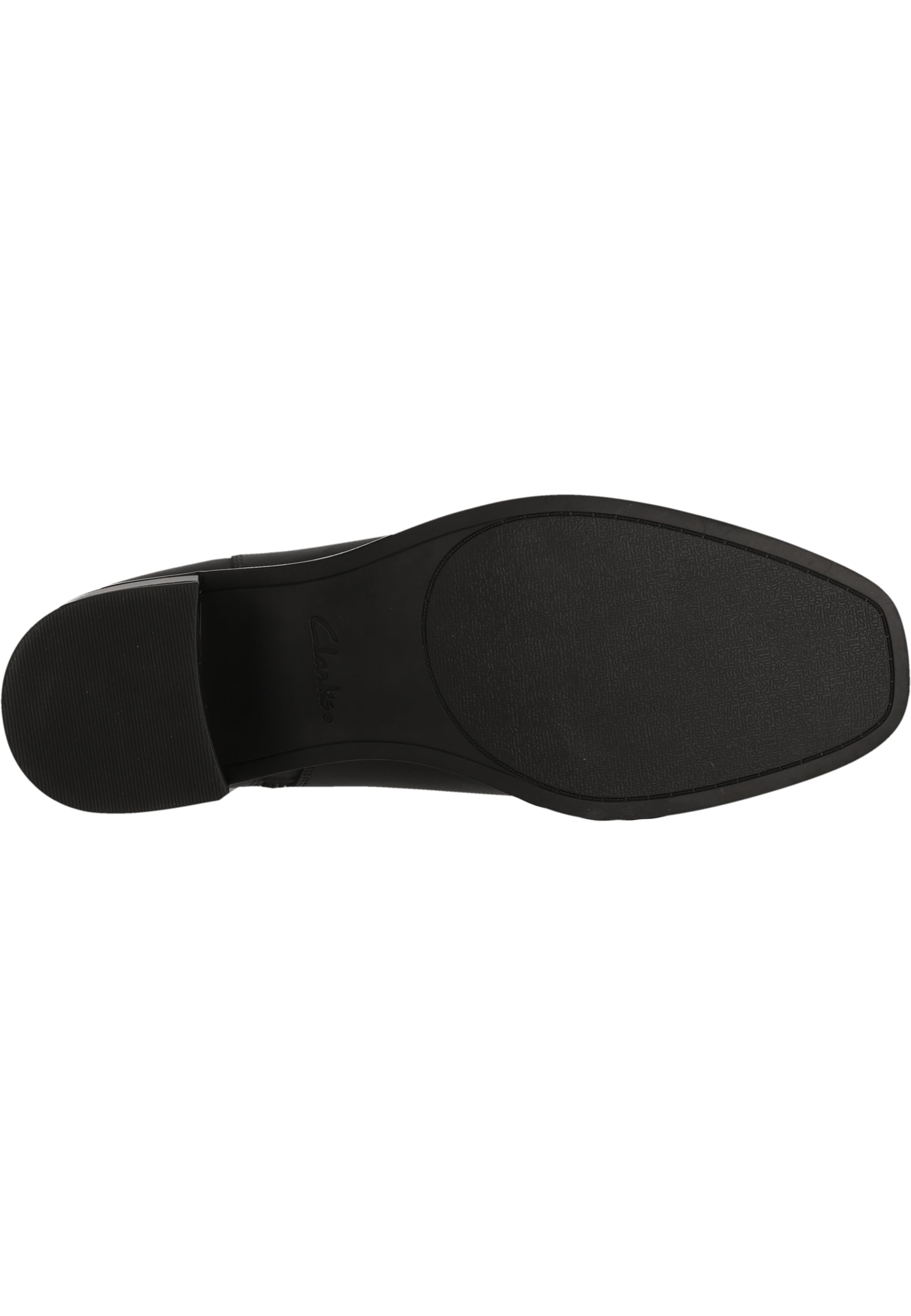CLARKS Enkellaarsjes 'Wreen Buckle' in Zwart
