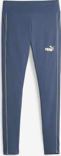 PUMA Sporthose 'ESS+ MINIMAL GOLD' in blau / gold, Produktansicht