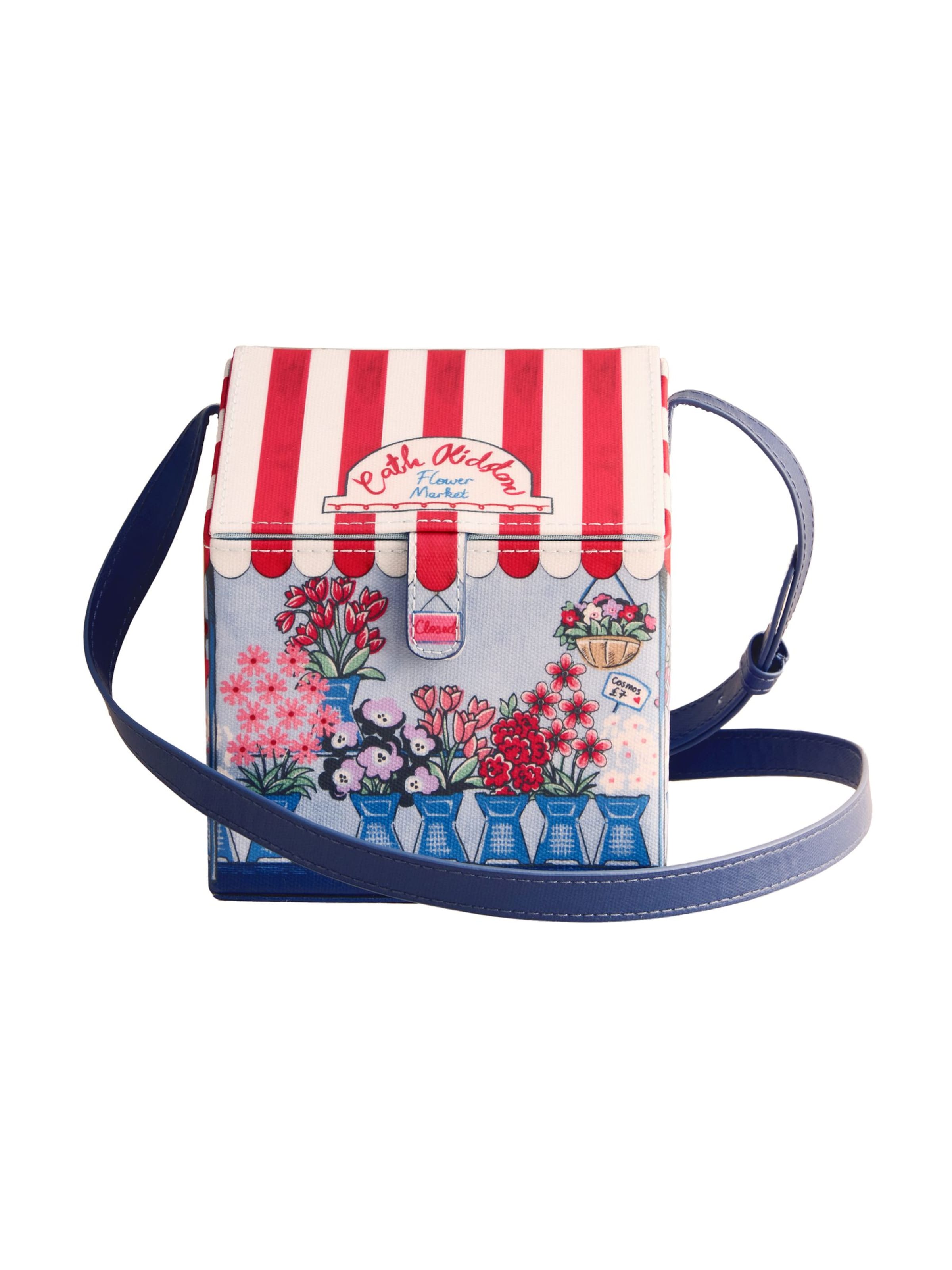 Cath Kidston Schoudertas in Blauw: voorkant