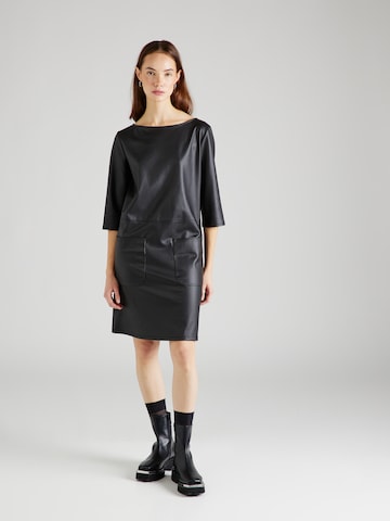 Robe Max Mara Leisure en noir : devant