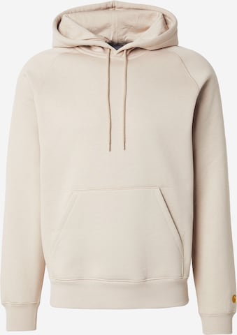 smėlio Carhartt WIP Megztinis be užsegimo 'Chase': priekis