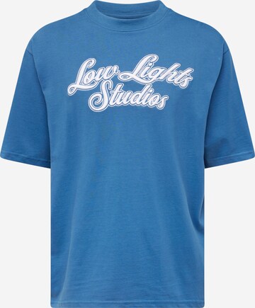 Low Lights Studios Shirt 'Shutter' in Blauw: voorkant