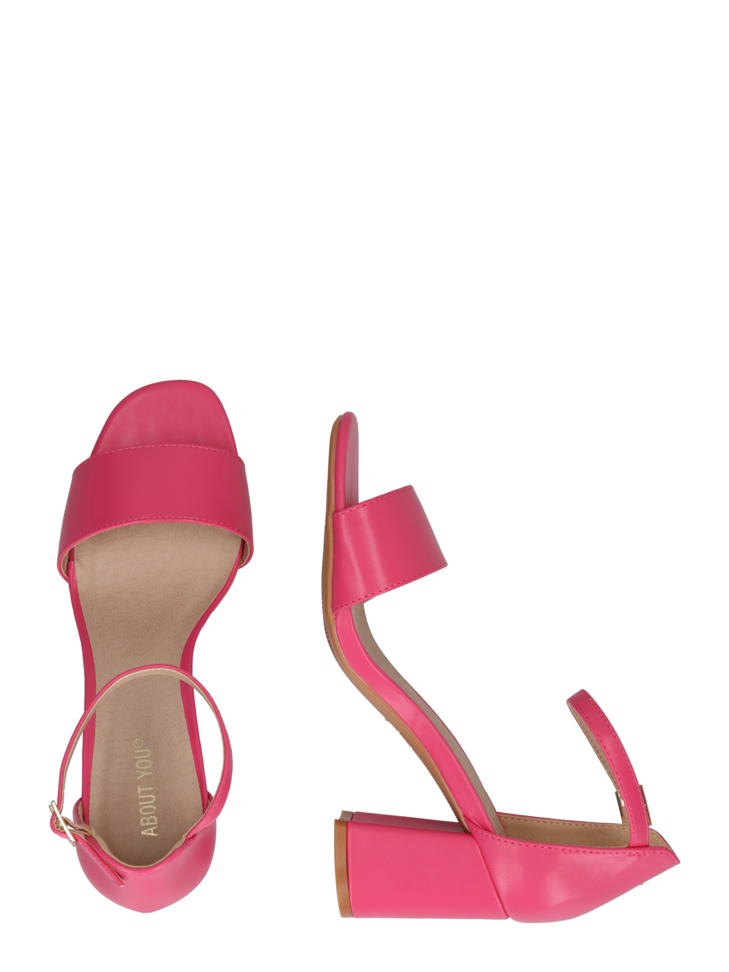 rožinė ABOUT YOU Sandalai 'Alisha'