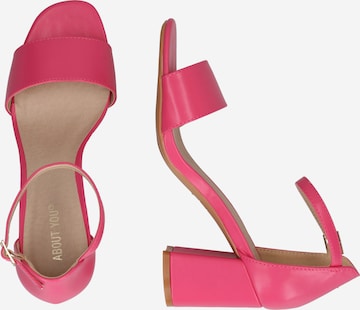 ABOUT YOU Sandals 'Alisha' in Pink