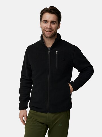 Veste en polaire 'Micro Fleece' DANISH ENDURANCE en noir : devant