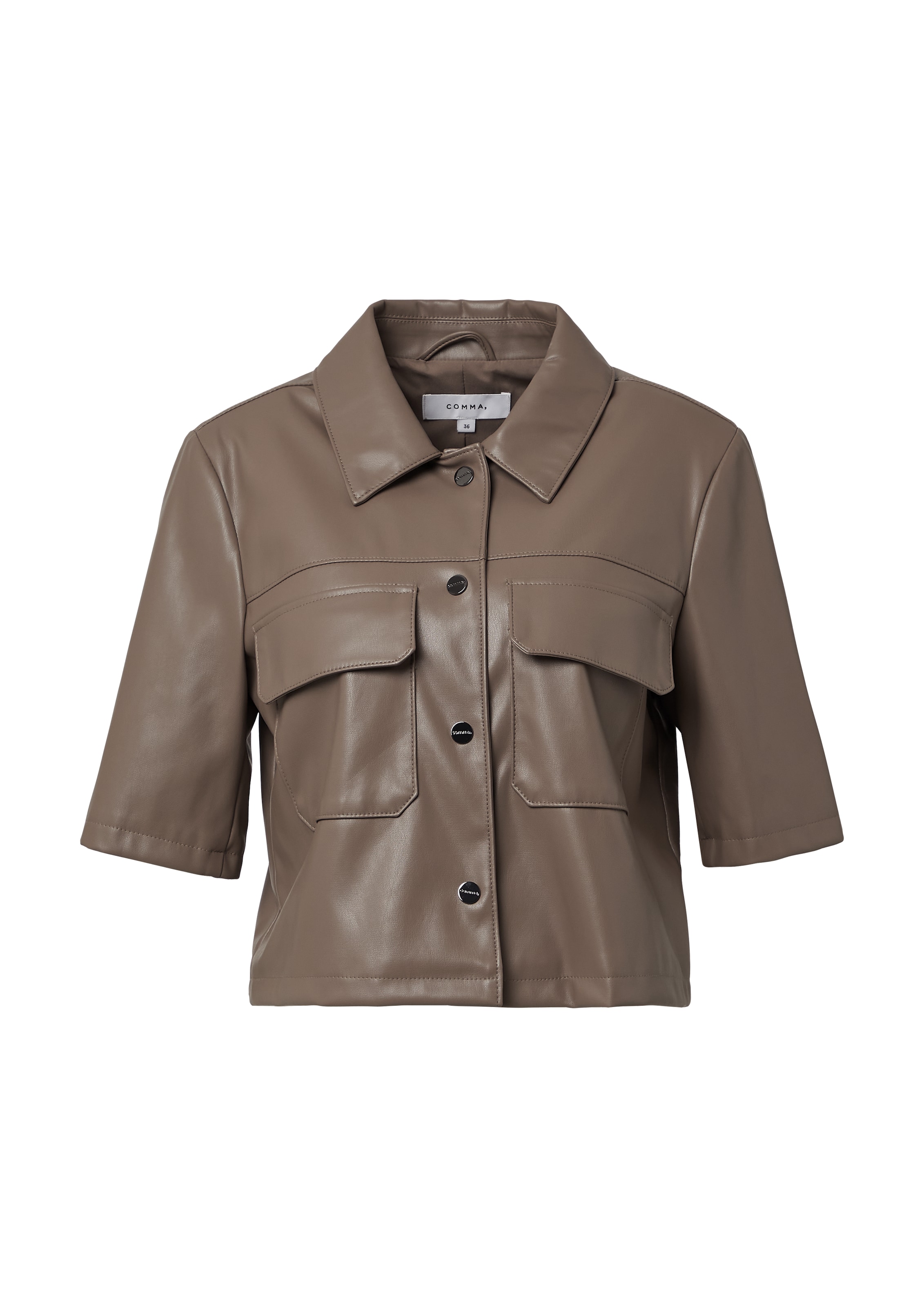 COMMA Übergangsjacke in Braun: Vorderseite