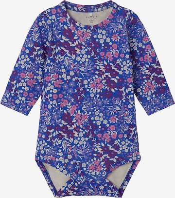 NAME IT Romper/Bodysuit 'LUNNA' in Blue: front
