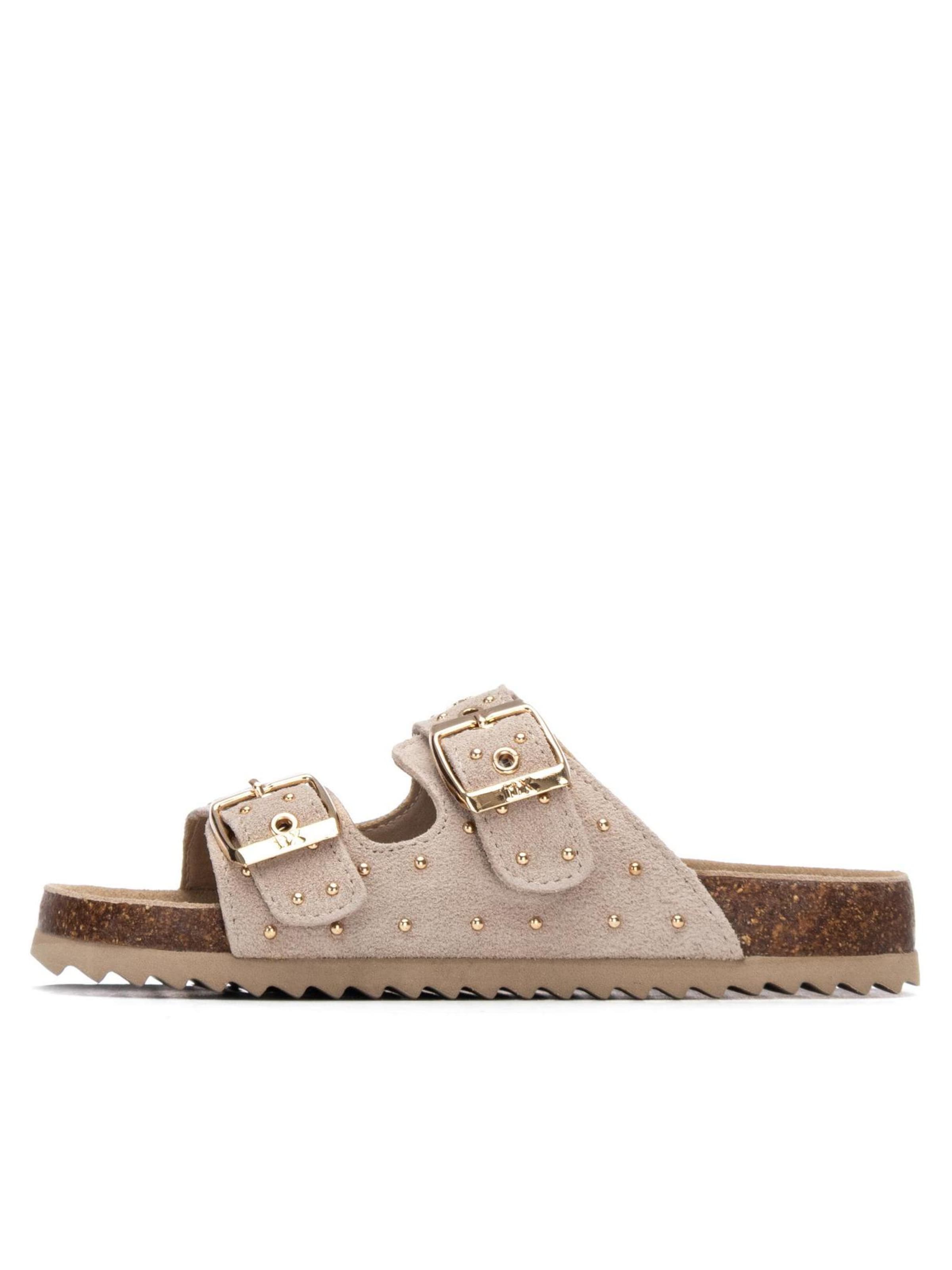 Xti - Sandalias en beige: frente
