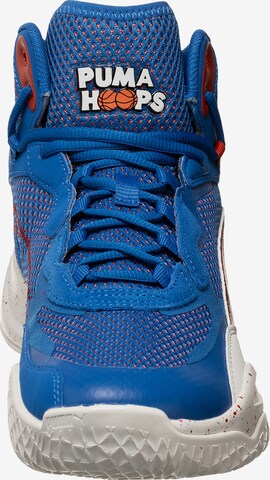 PUMA Sportschoen 'Playmaker Pro Mid Dylan' in Blauw