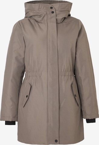 pilka ONLY Žieminė parka 'ONLJULIE': priekis