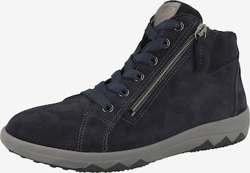 WALDLÄUFER Stiefelette 'H-Teresa' in Blau: Vorderseite